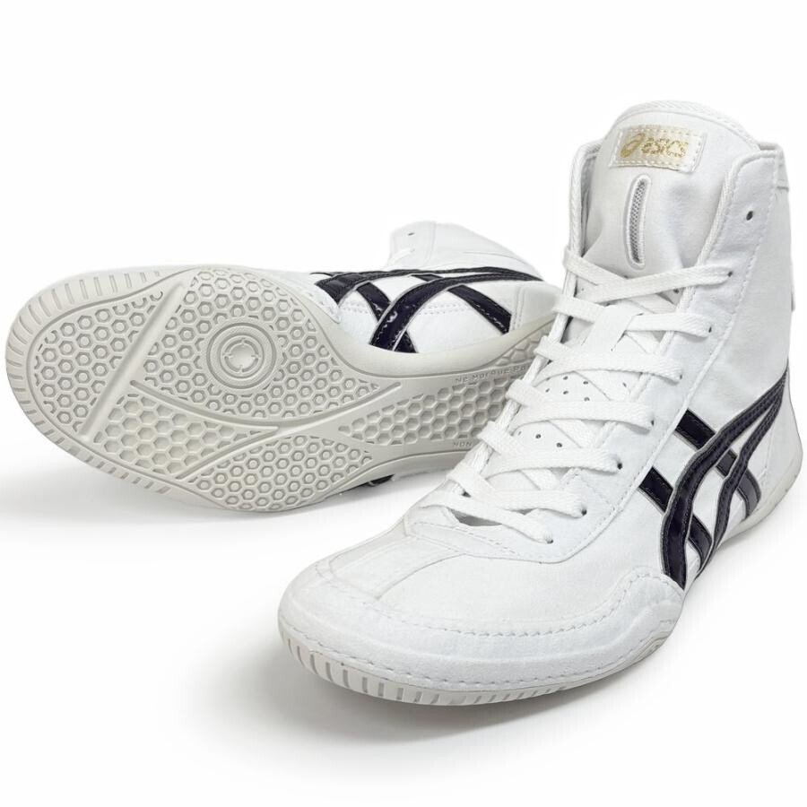 ASICS Wrestling Boxing Shoes EX-EO (Successor to TWR900) White x