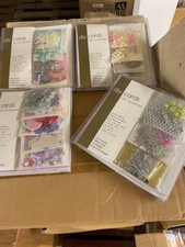 Wholesale Job lot DIY Cards with Accessories making set kit  24 packs  144 cards
