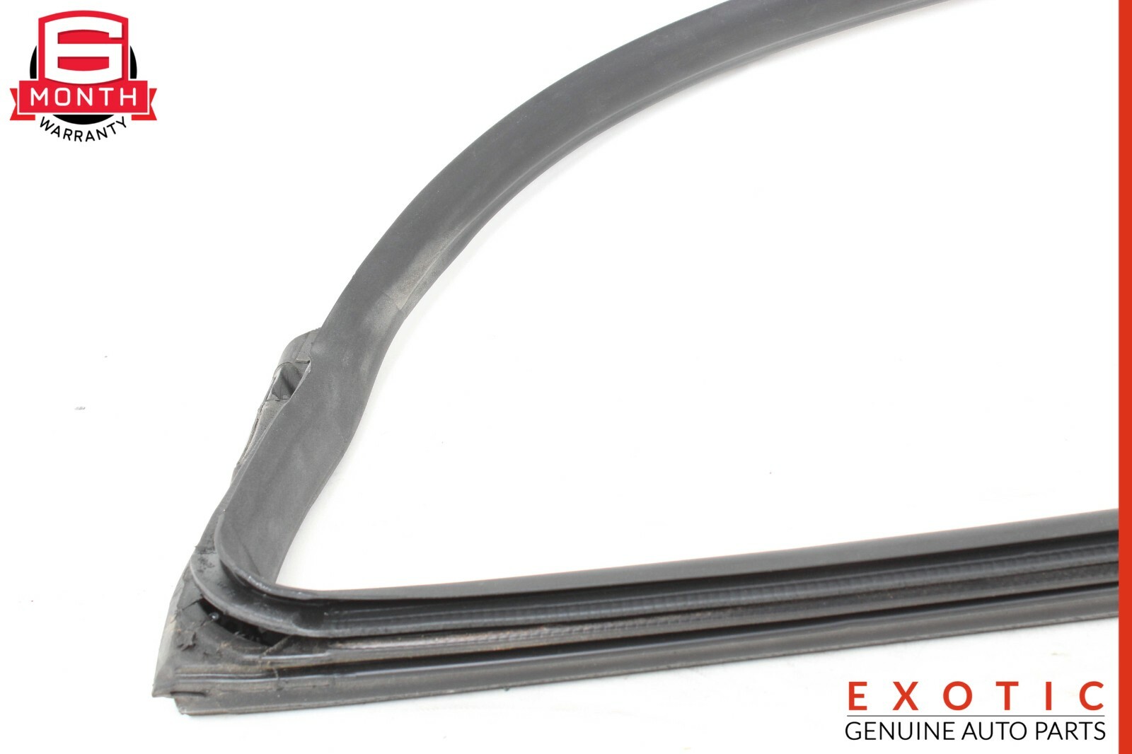 14-17 Maserati Ghibli S Rear Right Passenger Rubber Door Weather Strip Liner OEM