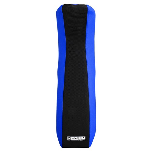 Kawasaki KLX 300 1996-2008 cubierta de asiento de Enjoy Mfg TM azul/negro estándar #372 - Imagen 4 de 6