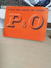 P&O SOUVENEAR BROCHURE FOR S. S. CANBERRA