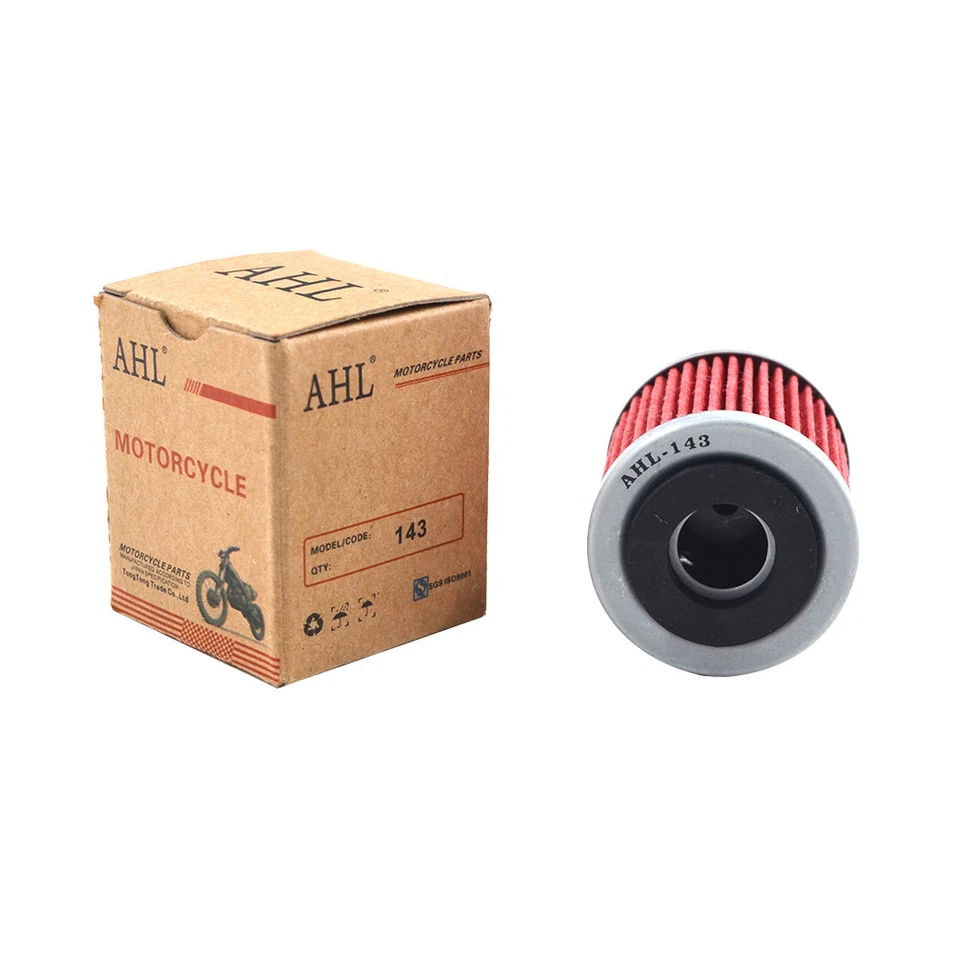 4Pack Oil Filters For Yamaha Big Wheel 200 BW200 TT225 TTR230 TW200 Trailway 200 - Image 3 of 4