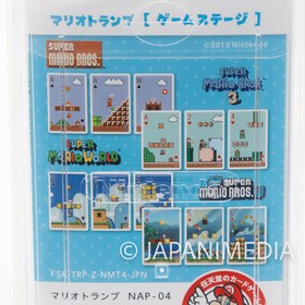 Super Mario Bros. Game Stage ver. Trump Playing Cards Nintendo JAPAN FAMICOM