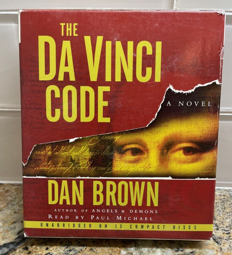 The Da Vinci Code by Dan Brown (2003, Audio Book 13 discs) - Picture 1 of 1
