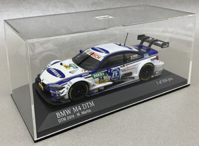 BMW M4 DTM 2014 Team RMG Minichamps in Maßstab 1:43 Limitiert auf 504 Stück NEU