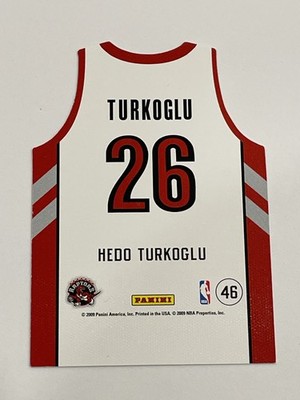 2009-10 Threads Basketball Team Threads Home - Hedo Turkoglu - Toronto Raptors