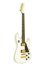 Stagg 30th Anniversary Legacy Mahogany HH Electric Guitar - White