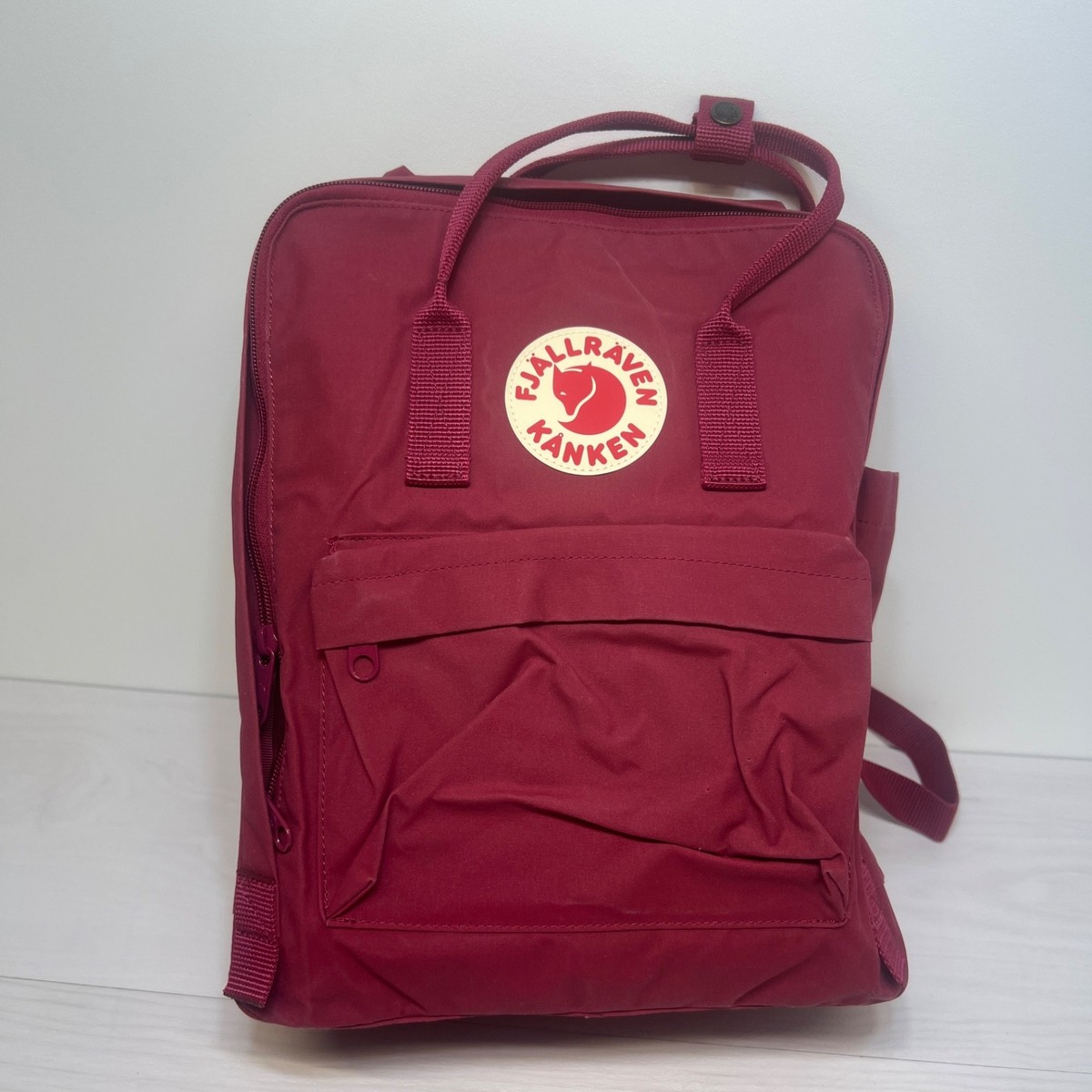 Fjallraven Kanken F23510 15'' Laptop Backpack Nylon Bag PLUM