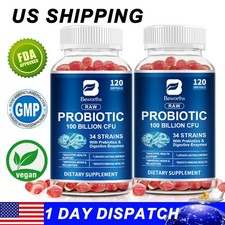 Probiotics 100 Billion CFU Potency Digestive Immune Health 120 Capsules DIGESTIV