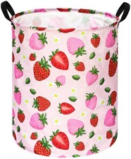 Round Laundry Basket Storage Bins Nursery Hamper Gift Baskets for Home,Office...