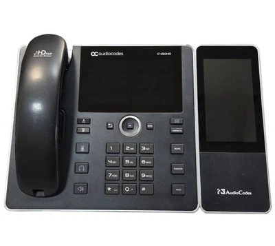 AudioCodes IP C450HD Telefon + EXP Modul - Bild 1 von 3