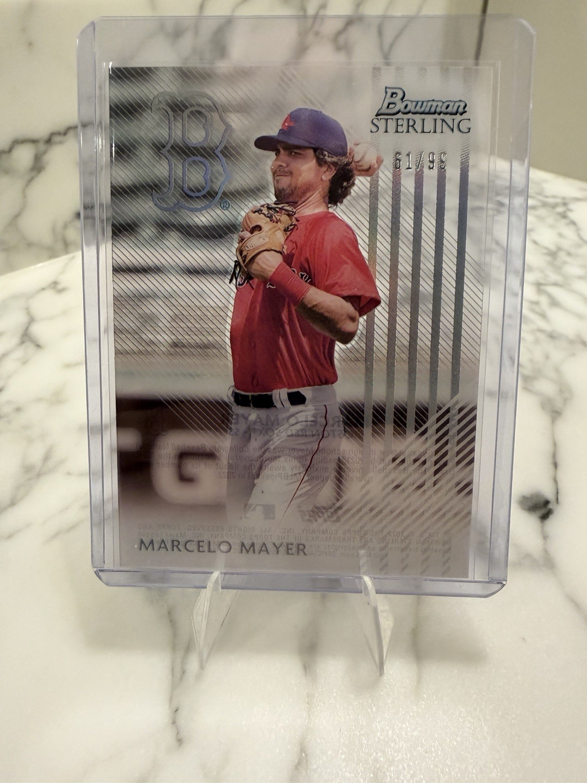 2022 Bowman Sterling Sterlingtek Marcelo Mayer /99 (RC)