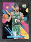 2025-26 Topps Finest Basketball Jayson Tatum Black Refractor 03/15