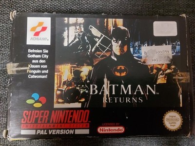 Batman Returns Super Nintendo SNES