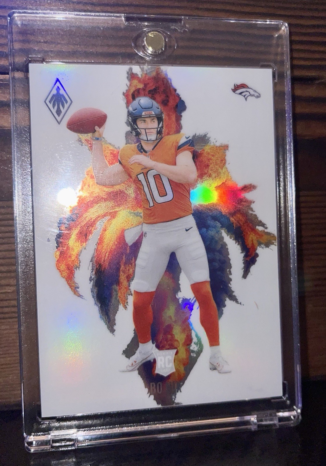 2024 Panini Phoenix - Color Blast Bo Nix #CB-BNX (RC)