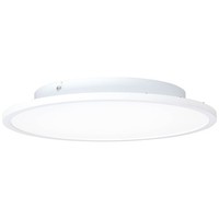 Brilliant Buffi Led Decken Aufbau Paneel Flach Ø35Cm Leuchte Lampe Sand Kaltweiß