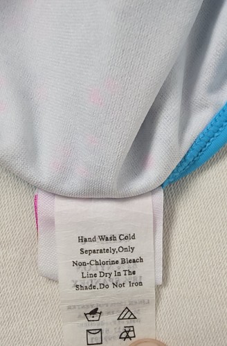 Kami Tankini Girls Swim TopSz 6 Teal Beachwear Surf Swim - Picture 9 of 9