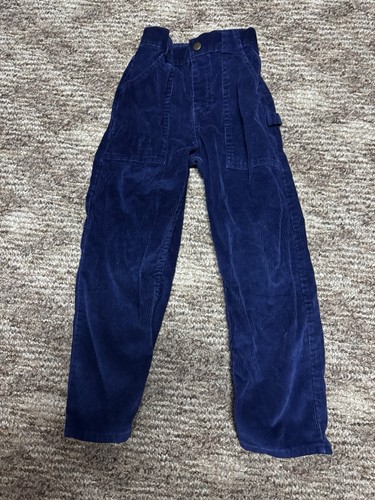 Oshkosh B, Gosh, Vintage Blue Corduroy Carpenter Pants Size 6R