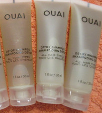 Ouai Detox Shampoo Mini Travel Sealed Tubes 3 x 1 oz SALE HELPS DOGS  CATS 