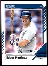 Edgar Martinez 2024 Donruss #98 Mariners MLB READ FREE SHIPPING AutographDen