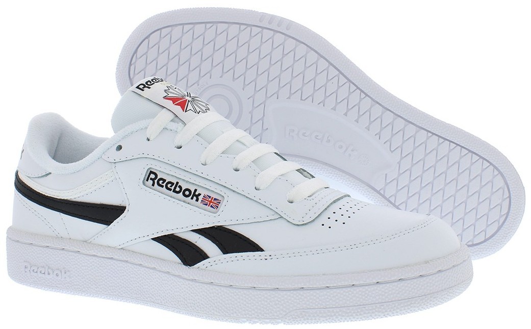 Size 10 - Reebok Club C Revenge White Black for sale online  display picture 2