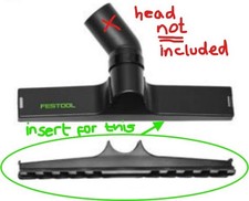 Festool replacement carpet insert attachment for Hoover Extractor Vacuum Head