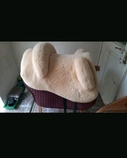 Mattes Fellsattel Lammfellsattel Sattel