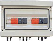 Solar PV Anschlusskasten Trennschalter T2 Überspannungsschutz DC 2-String 0%MwSt
