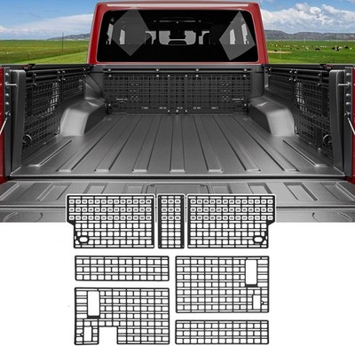 For 2019-2024 Jeep Gladiator JT Side Molle Panel Truck Side Bed Molle Panel