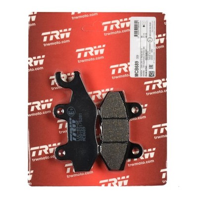 TRW Bremsbelag organisch (für: Kreidler 125 Supermoto DD QMGY-2B 08-14 vorne )