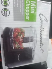 Continental Mini Chopper Food Prep, Black CE22369 35W 1.5 Cup