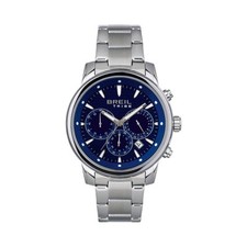Orologio Breil Tribe Caliber EW0511 Watch Acciaio Cronografo Blu Uomo 43 mm