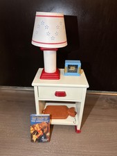American Girl Molly's Nightstand and Accessories Retired