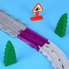 2x Thomas Take-n-Play Track Adapters to Thomas Adventures - Various Colours