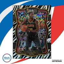 2017-18 Panini Select Dewayne Dedmon Zebra Prizms #125 Atlanta Hawks