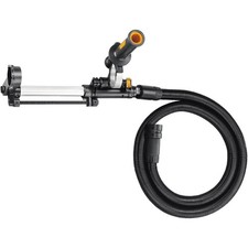 BLACK - DEWALT DUST EXTRACTOR TELESCOPE WITH HOSE FOR SDS ROTARY HAMMERS