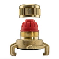 Brass Geka Claw Hose Connector 1/2" 3/4" Heavy Duty Quick Coupling