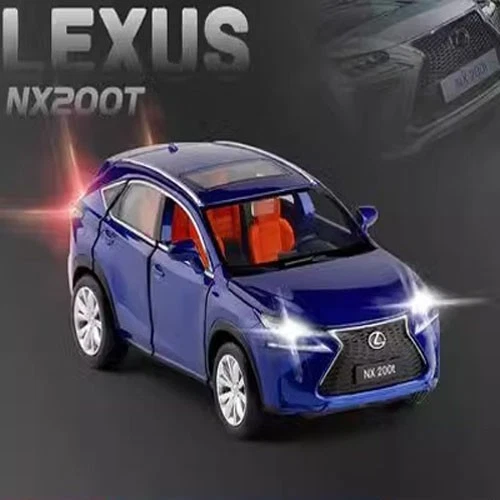 1:32 Lexus NX200T RX350 LX570 SUV Model Car Toy Diecast Collection Vehicle Gifts - Image 3 of 4