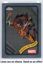 2025 Topps Chrome Marvel #18 Kraven The Hunter