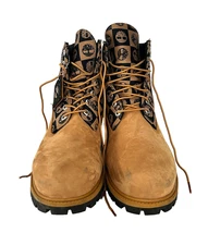 Genuine Timberland Heritage 6 in Waterprooof Boot Wheat Nubuck, Men's Sz 12, New