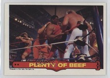 1985 O-Pee-Chee Pro Wrestling Stars William Perry Big John Studd #72 0q3