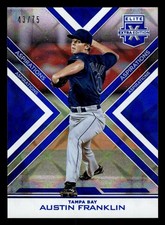 2016 Panini Elite Extra Edition #98 Austin Franklin Aspirations Blue #/75