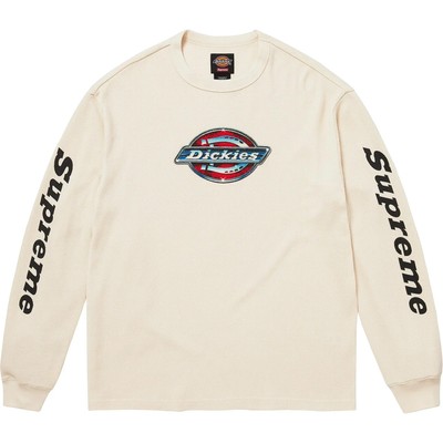 Supreme FW25 Dickies Chrome Logo Waffle Thermal Natural Supreme FW25 Dickies Chrome Logo Waffle Thermal Natural