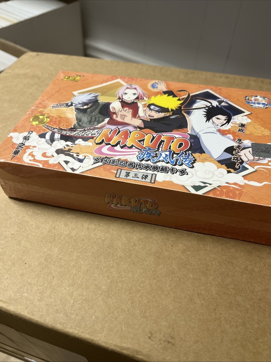 New Naruto Official Trading Card Kayou Booster Box TCG Anime