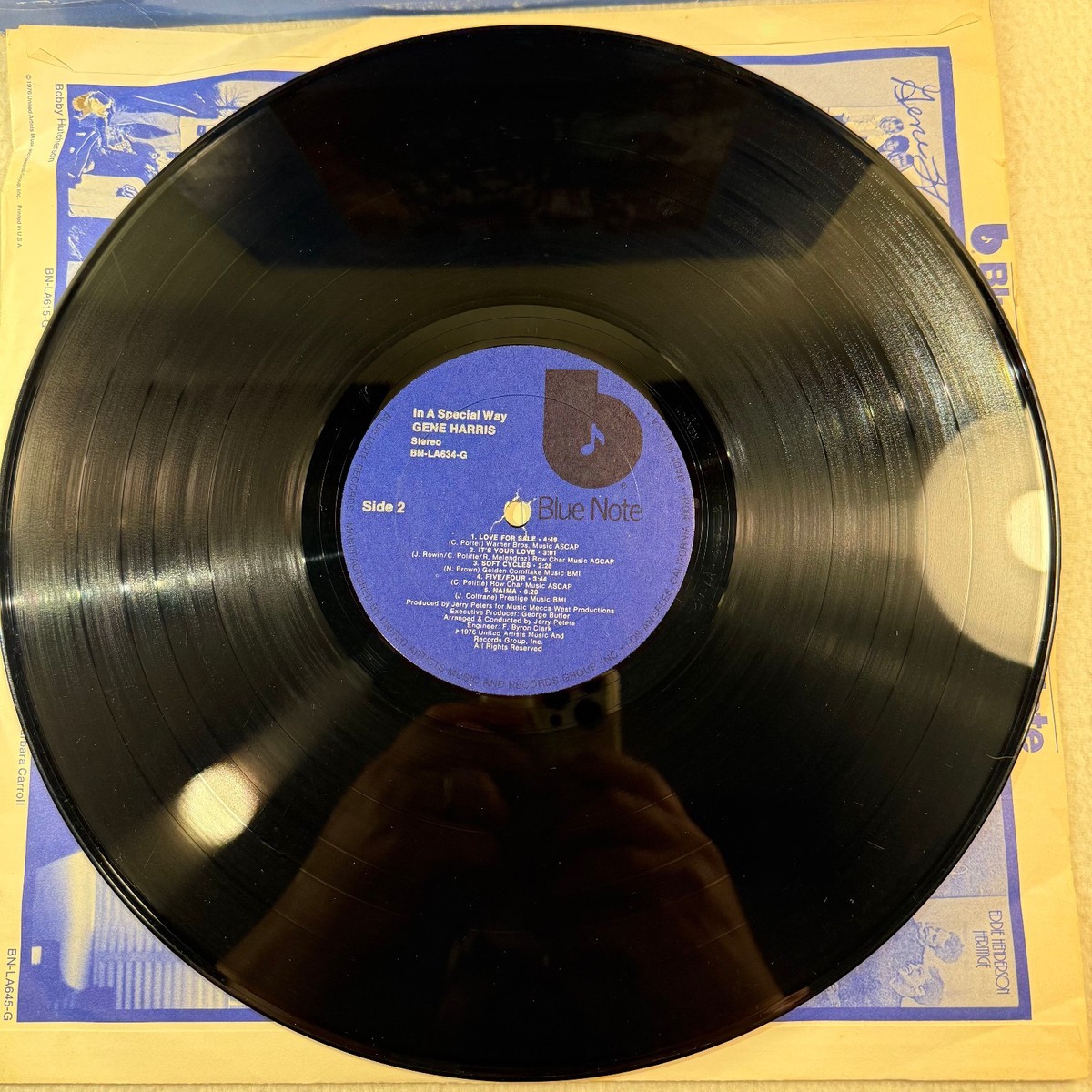 Gene Harris – In A Special Way (Blue Note BN-LA634-G) EX LP Jazz