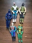G.I. Joe Hasbro Vintage Action Figure Lot Of 5 ARAH 3.75”