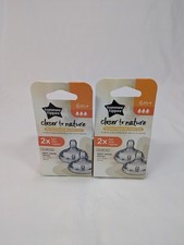 Tommee Tippee 6 Months Closer to Nature Fast Flow Nipples 2 Packs - 2/Pack