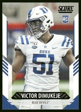 2021 Score #397 Victor Dimukeje NFL Football