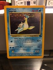 Lapras 10/62 Fossil Holo on eBay