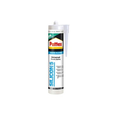 WHITE PATTEX SILICONE